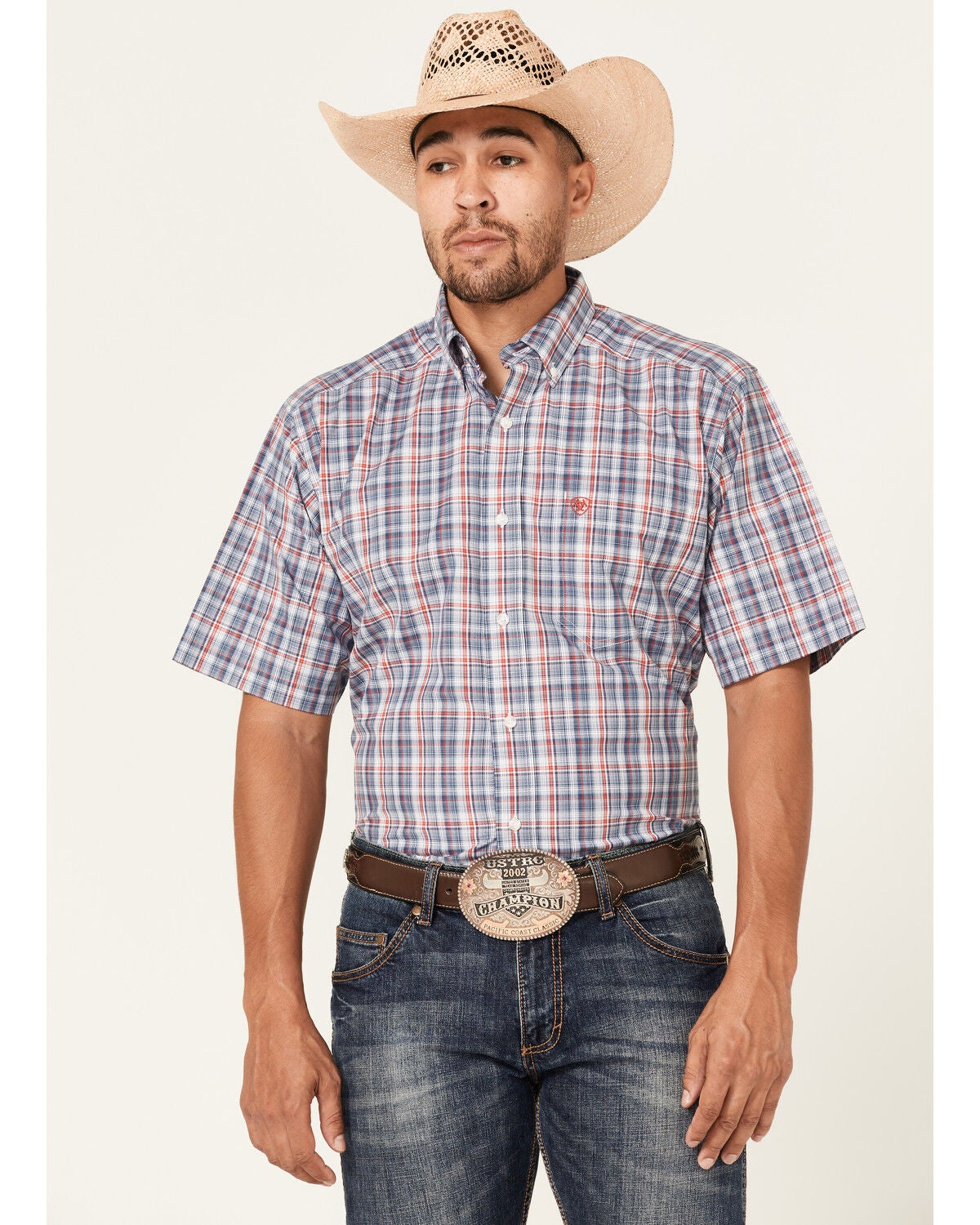 mens short sleeve ariat shirts