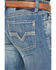 Image #2 - Rock & Roll Denim Men's Rifle Medium Vintage Wash Skinny Stretch ReFlex Denim Jeans, Medium Wash, hi-res