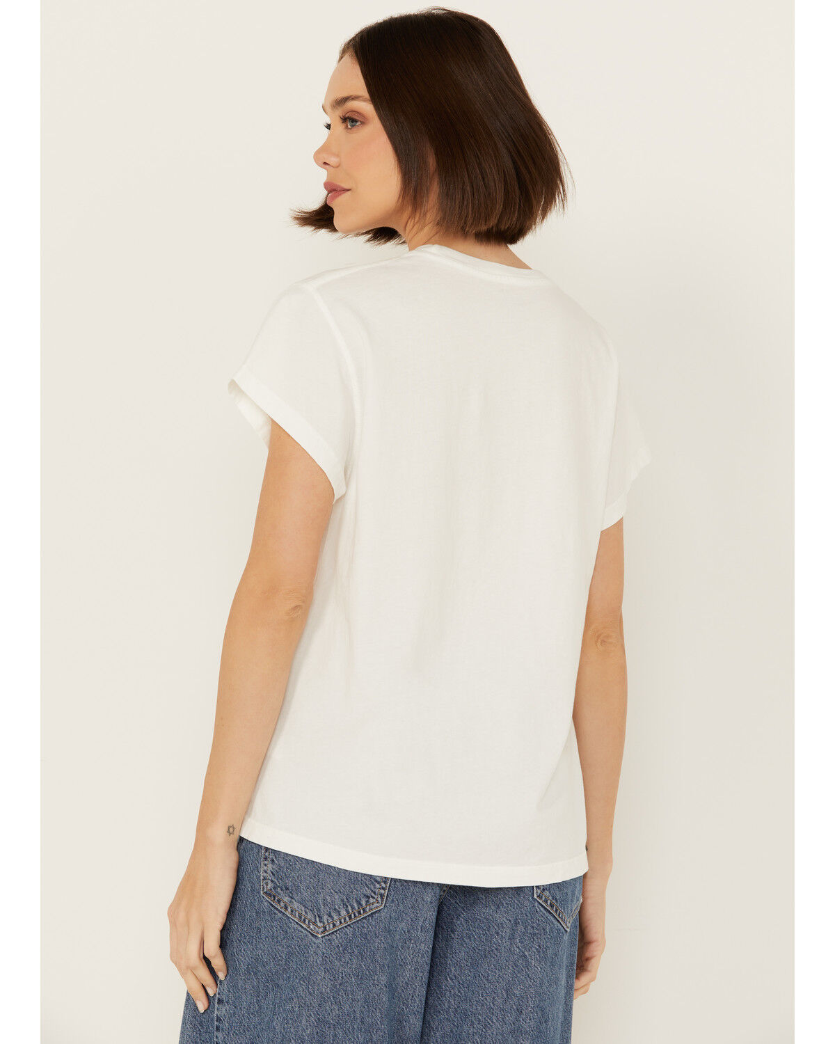 Image #4 - Bandit Women's Horse Western Club Short Sleeve Graphic Tee, White, hi-res