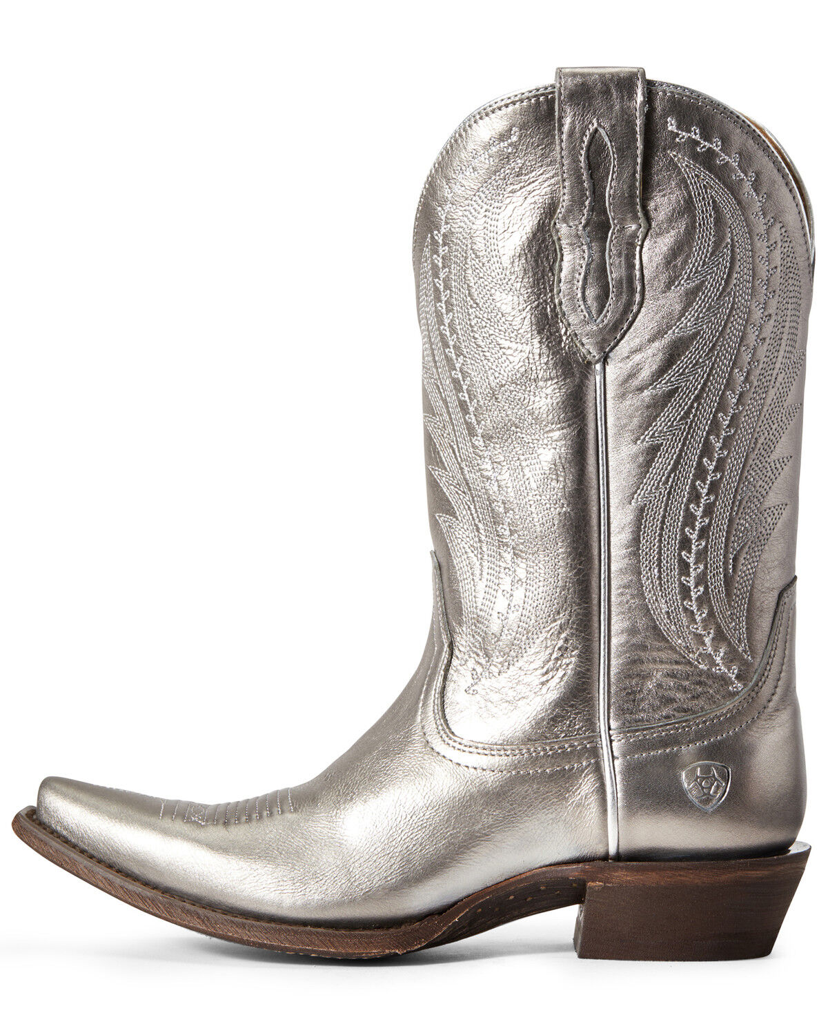Ariat Women's Leather Tailgate Silver 