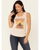 Image #1 - Idyllwind Women's Wall Flower Trustie Tank Top , Blush, hi-res