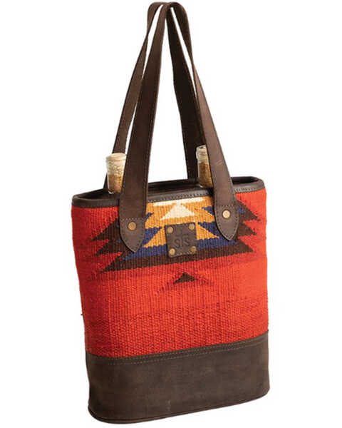 STS Ranchwear by Carroll Crimson Sun Double Wine Bag , Multi, hi-res