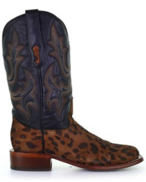Image #2 - Corral Women's Embroidered Western Boots - Broad Square Toe, Black, hi-res