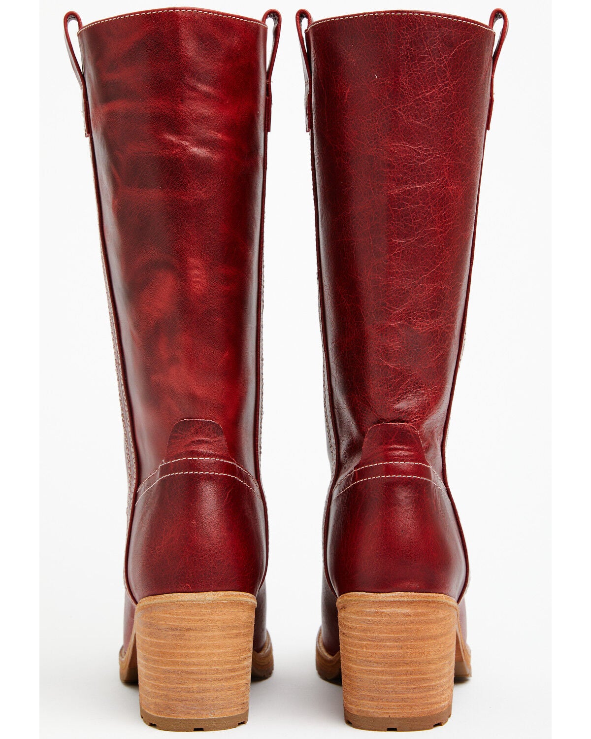 Image #4 - Cleo + Wolf Women's Scout Fashion Boots - Round Toe, Red, hi-res