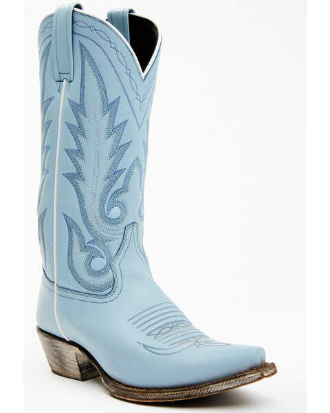 Caborca Silver by Liberty Black Women's Dalilah Western Boots - Snip Toe, Blue, hi-res
