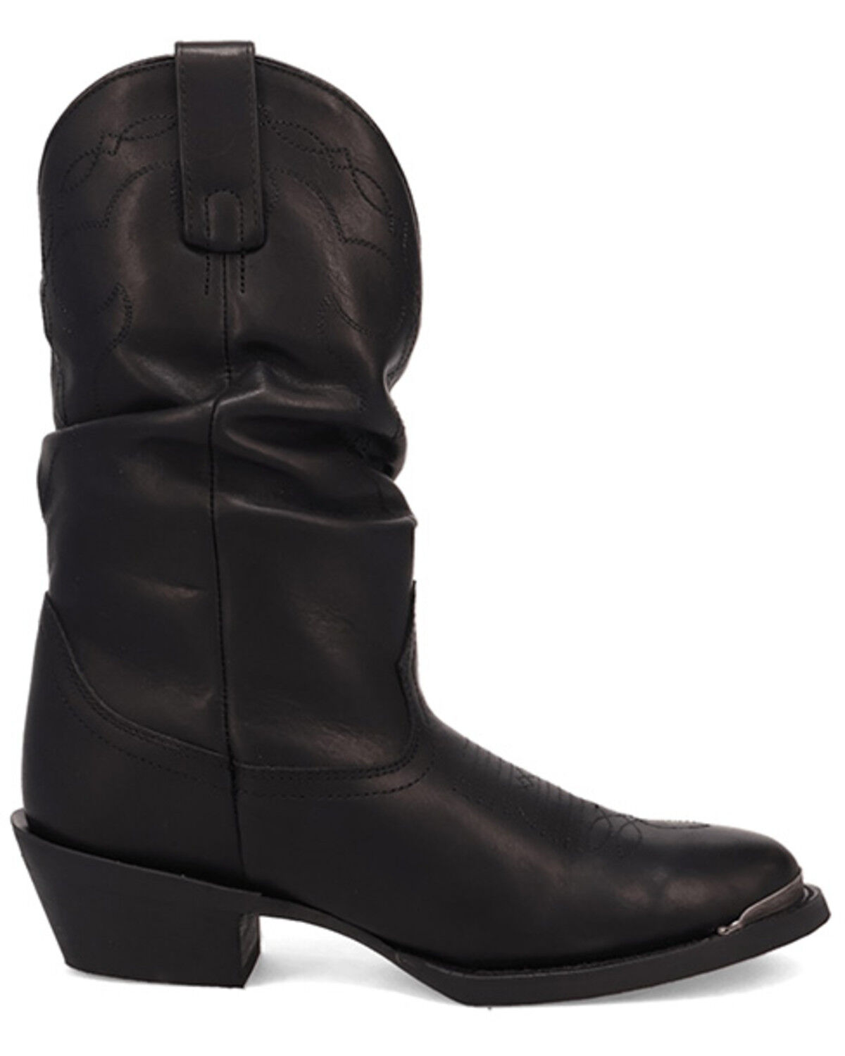 Image #2 - Laredo Women's Lazy River Western Boots - Round Toe, Black, hi-res