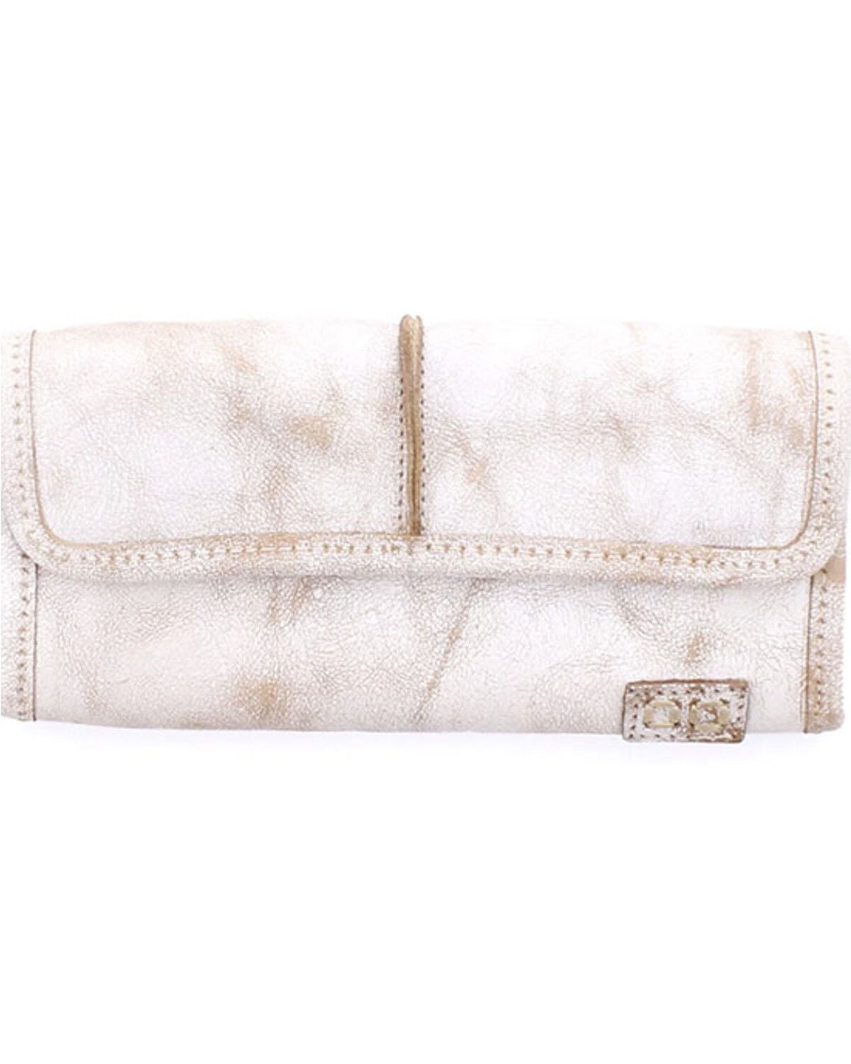 Image #1 - Bed Stu Women's Canton Leather Wallet, Caramel, hi-res