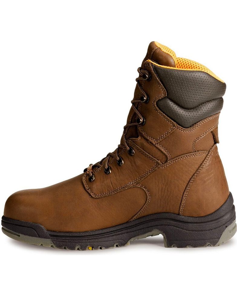 Timberland Pro Men's Titan 8" Work Boots, Coffee, hi-res