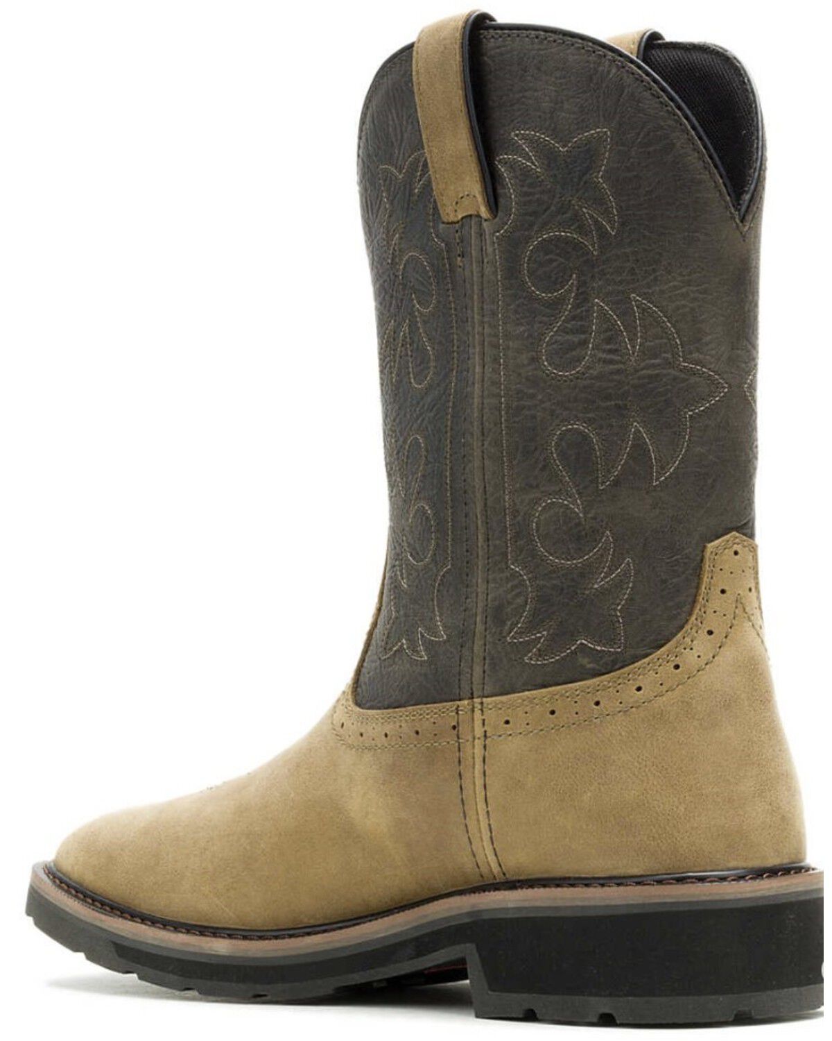 Image #2 - Wolverine X Jordan Davis Men's Rancher Fleur de Lis Waterproof Wellington Work Boots - Soft Toe, Taupe, hi-res