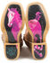 Image #2 - Tin Haul Little Girls' Mu Mish & Mash Western Boots - Square Toe, Multi, hi-res