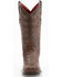Ferrini Women's Rusty Caiman Print Western Boots - Square Toe, Rust, hi-res