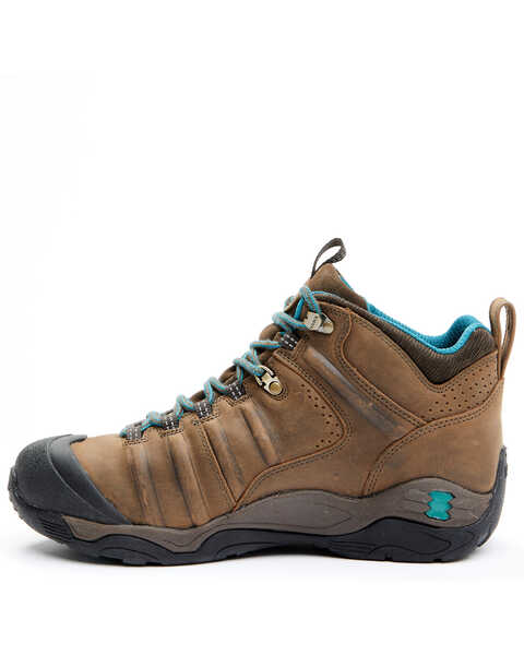 Hawx Men's Axis Waterproof Hiker Boots - Soft Toe, Dark Brown, hi-res
