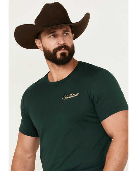 Image #3 - Pendleton Men's Tye River Short Sleeve T-Shirt, Forest Green, hi-res