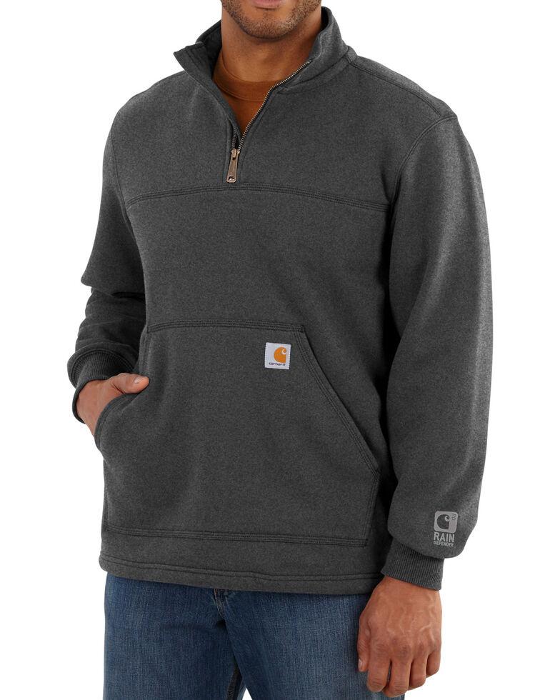 Carhartt Men's Rain Defender Paxton Quarter Zip Pullover | Sheplers