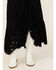 Image #2 - Beyond The Radar Women's Eyelet Midi Skirt, Black, hi-res