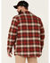 Image #4 - Flag & Anthem Men's Morrison Plaid Quilted Button Down Western Shirt Jacket , , hi-res