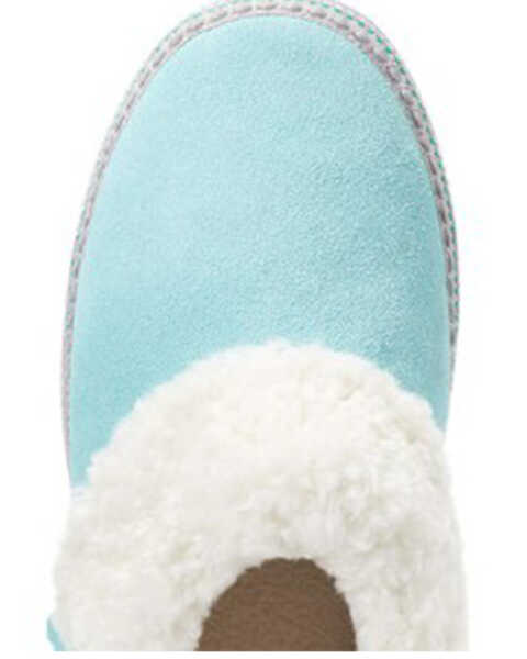 Image #3 - Ariat Women's Melody Slipper - Round Toe, Turquoise, hi-res