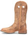 Image #3 - Double H Women's 12" Kenna Slip Resistant Western Boots - Broad Square Toe, Brown, hi-res