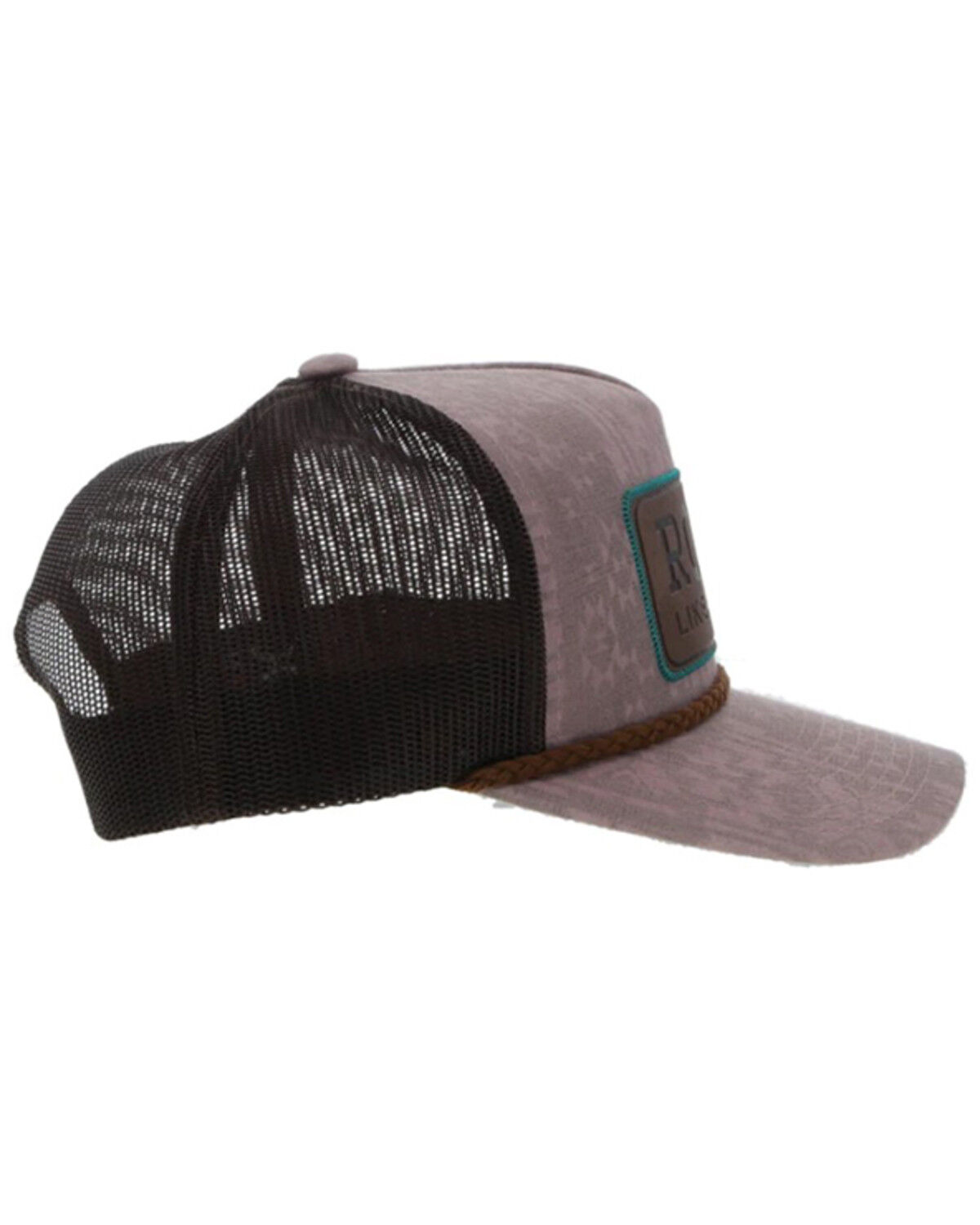 Image #4 - Hooey Women's Rope Like a Girl Trucker Cap, Pink, hi-res