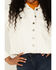 Image #3 - Velvet Heart Women's Jeanie Denim Frayed Hem Jacket, White, hi-res