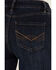Image #4 - Idyllwind Women's Regent Dark Wash Gypsy High Rise Seamed Bootcut Comfort Stretch Denim Jeans, Dark Wash, hi-res