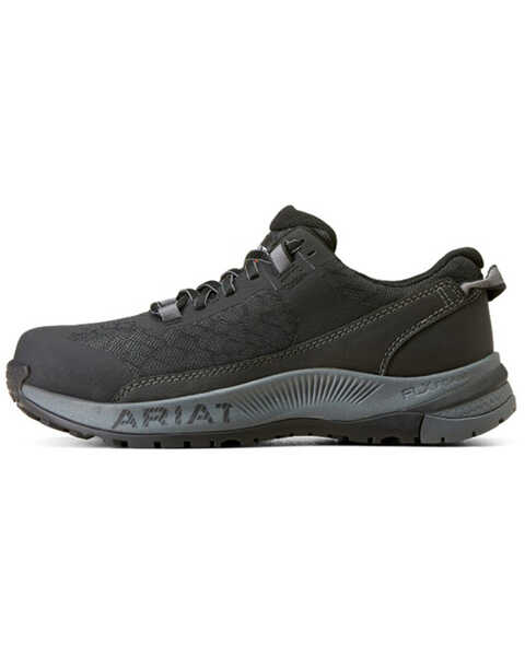 Image #2 - Ariat Women's Outpace Shift Work Shoes - Composite Toe , Black, hi-res