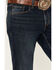 Image #2 - RANK 45® Men's Calico Dark Wash Slim Straight Stretch Denim Jeans, Dark Wash, hi-res