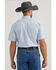Image #3 - George Strait by Wrangler Men's Plaid Print Short Sleeve Button-Down Stretch Western Shirt, White, hi-res