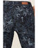 Image #3 - Shyanne Women's Dark Wash High Rise Printed Stretch Flare Jeans, Dark Wash, hi-res