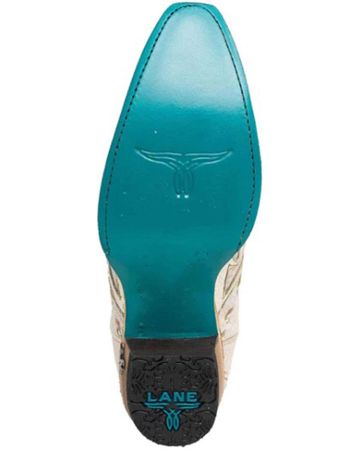 Image #7 - Lane Women's Lily Western Boots - Snip Toe, Ivory, hi-res