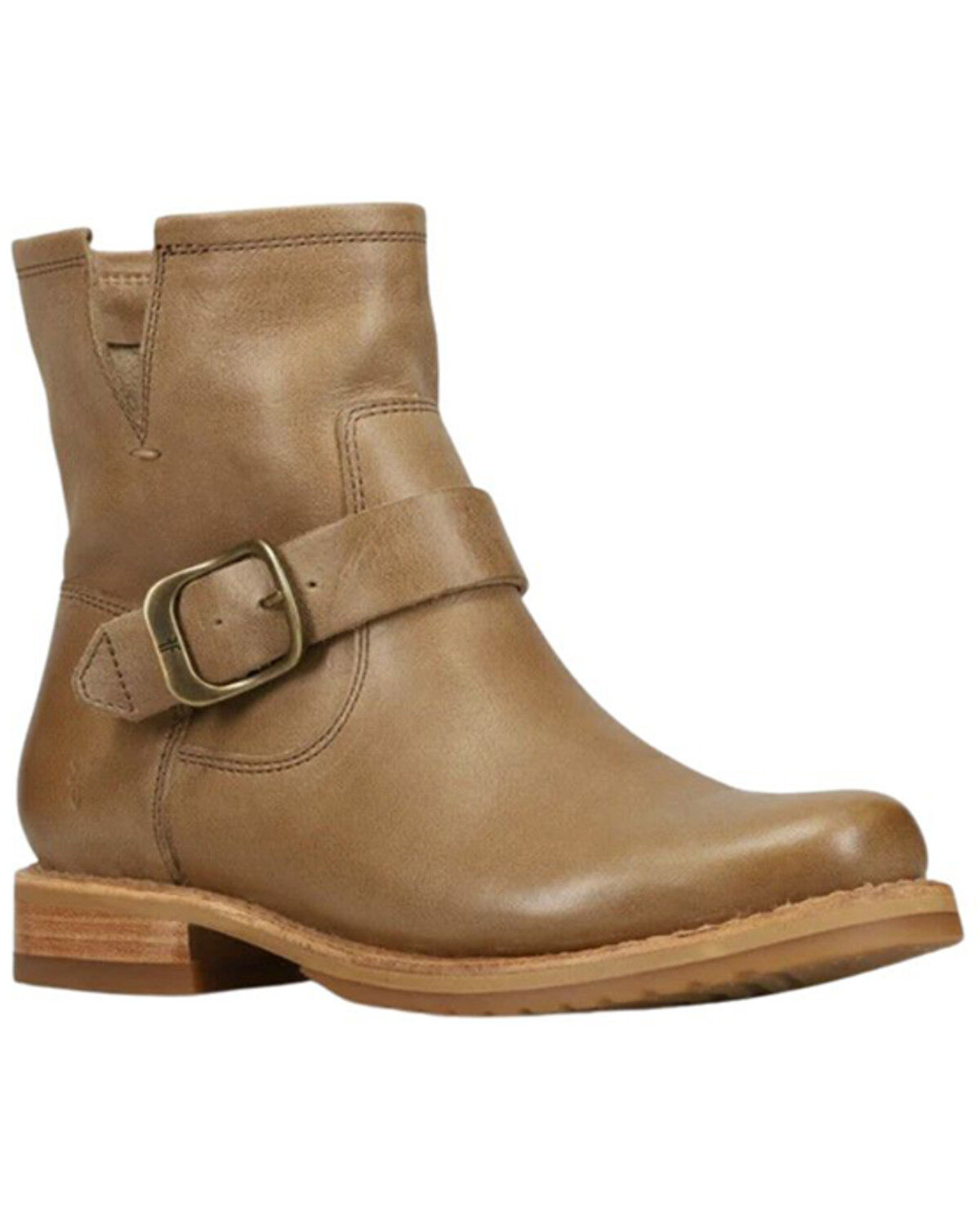 Image #1 - Frye Women's Veronica Flex Booties - Round Toe, Beige, hi-res