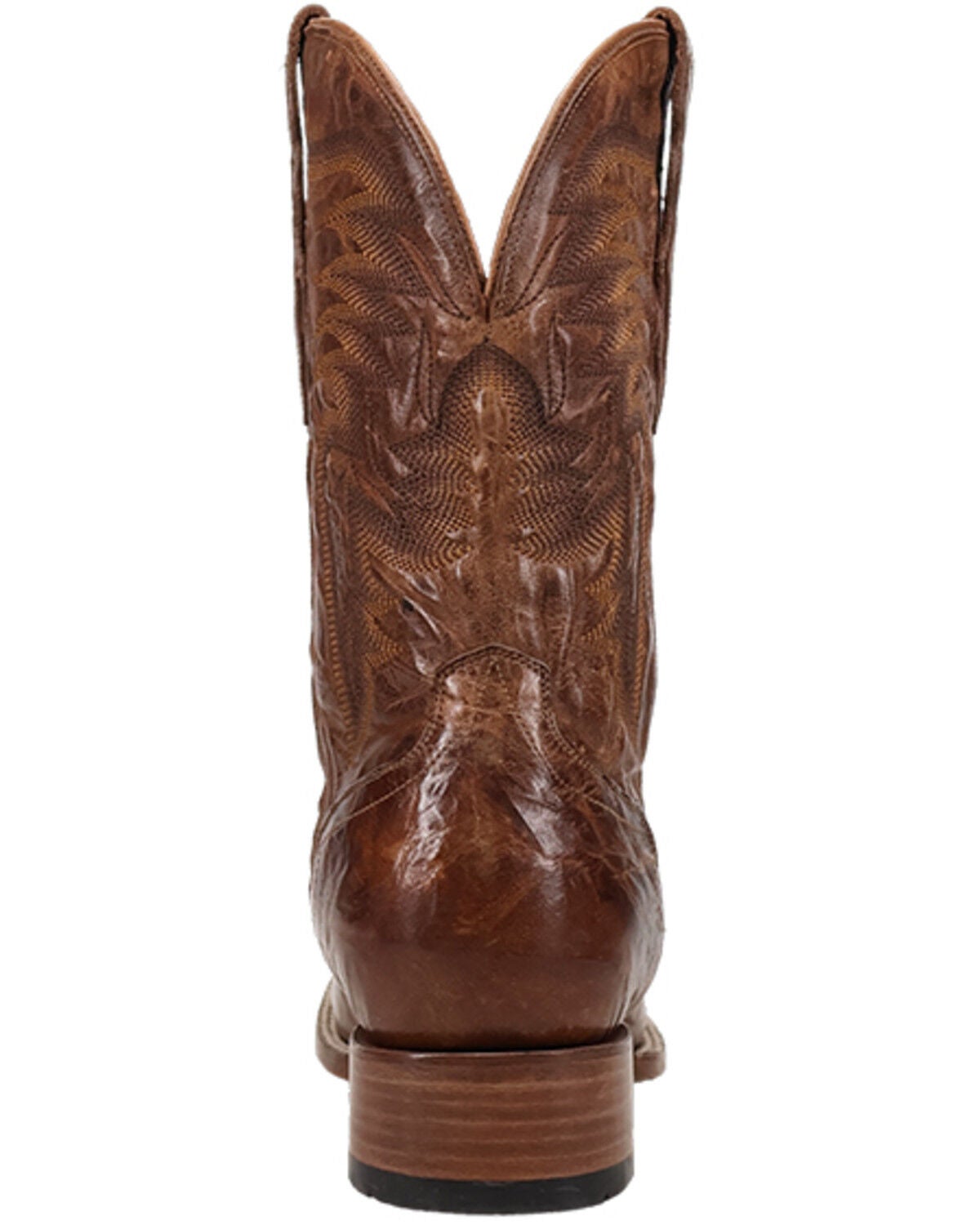 Image #5 - El Dorado Men's Crunch Western Boots - Broad Square Toe, Rust Copper, hi-res