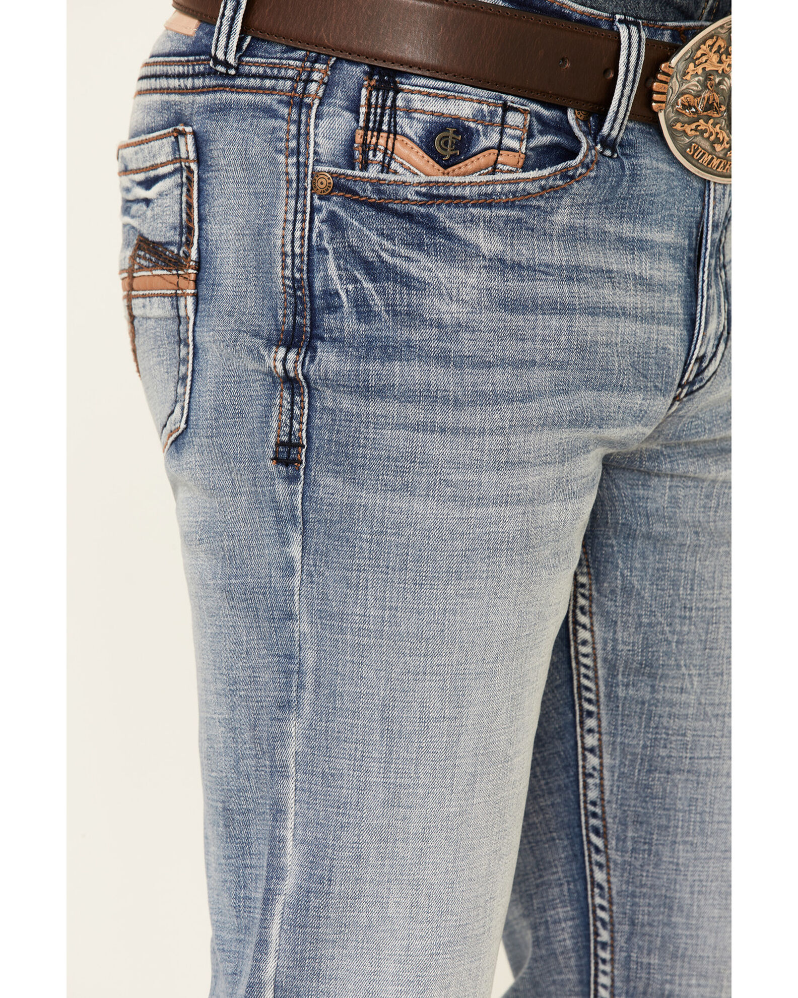 Cody James Core Men s Holt Medium Wash Stretch Slim Bootcut Jeans Sheplers