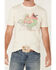 Def Leppard Men's Branding Texas Graphic Short Sleeve T-Shirt , Natural, hi-res