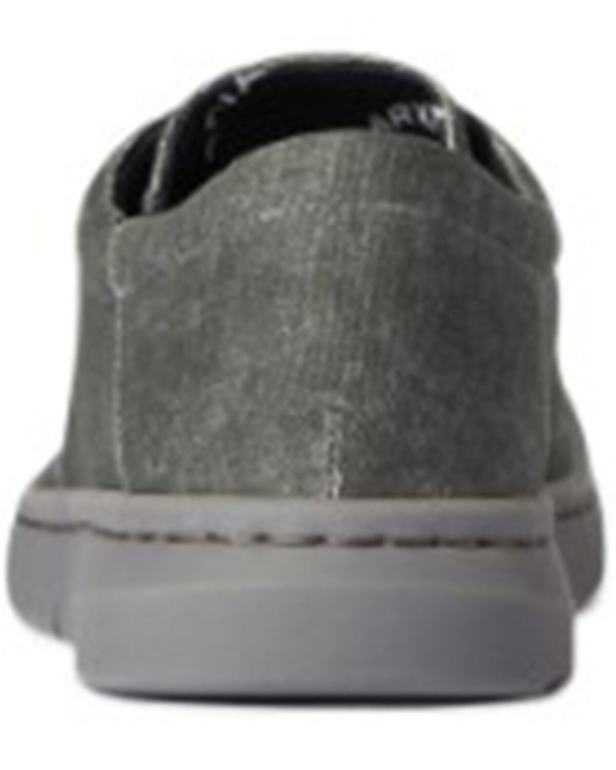 Image #3 - Ariat Men's Canvas Stretch Hilo - Moc Toe, Grey, hi-res