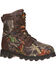 Rocky Youth Boys' Camo Bearclaw 8" Waterproof Boots - Round Toe , Camouflage, hi-res