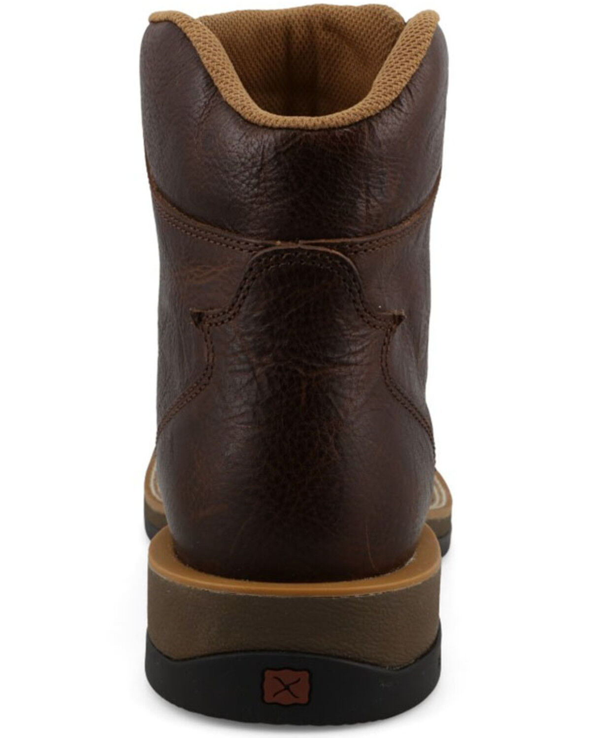 Image #5 - Twisted X Men's 6" Tech X™ Lace Up Casual Boots - Broad Square Toe, Brown, hi-res