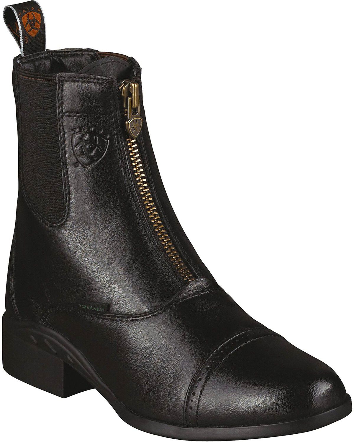 Image #1 - Ariat Heritage Breeze Paddock English Riding Boots - Round Toe, Black, hi-res