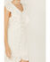 Image #3 - Shyanne Women's Ruffle Trim Eyelet Dress, White, hi-res