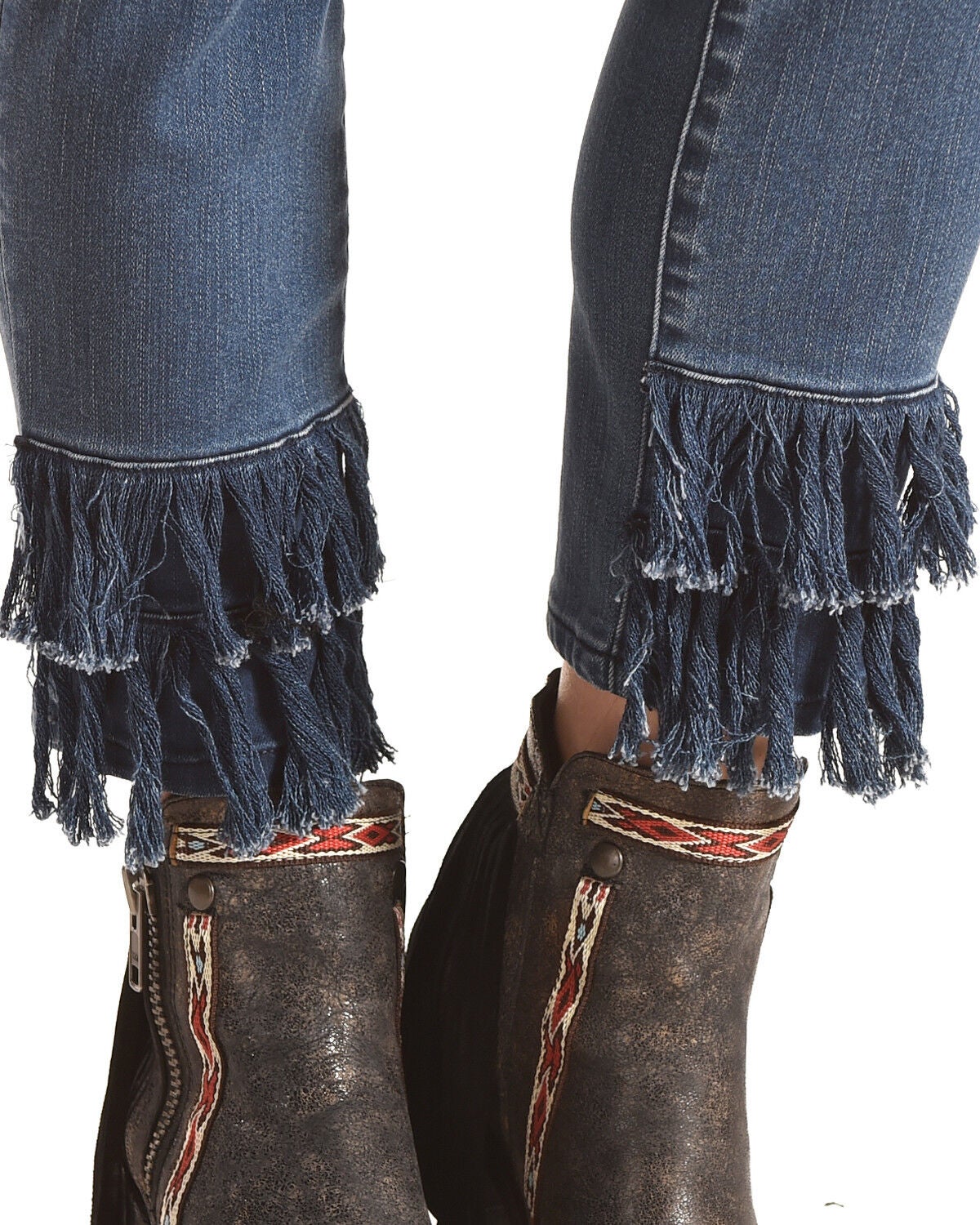 Tractr Women's Hi-Waist Crop Ankle 
