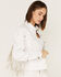 Image #1 - Boot Barn X Double D Ranch Women's Exclusive Hitched Denim Bridal Jacket, White, hi-res