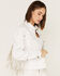 Image #1 - Boot Barn X Double D Women's Exclusive Hitched Denim Bridal Jacket, White, hi-res