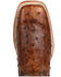 Durango Men's Wheat Brown Exotic Full-Quill Ostrich Western Boots - Square Toe, Brown, hi-res