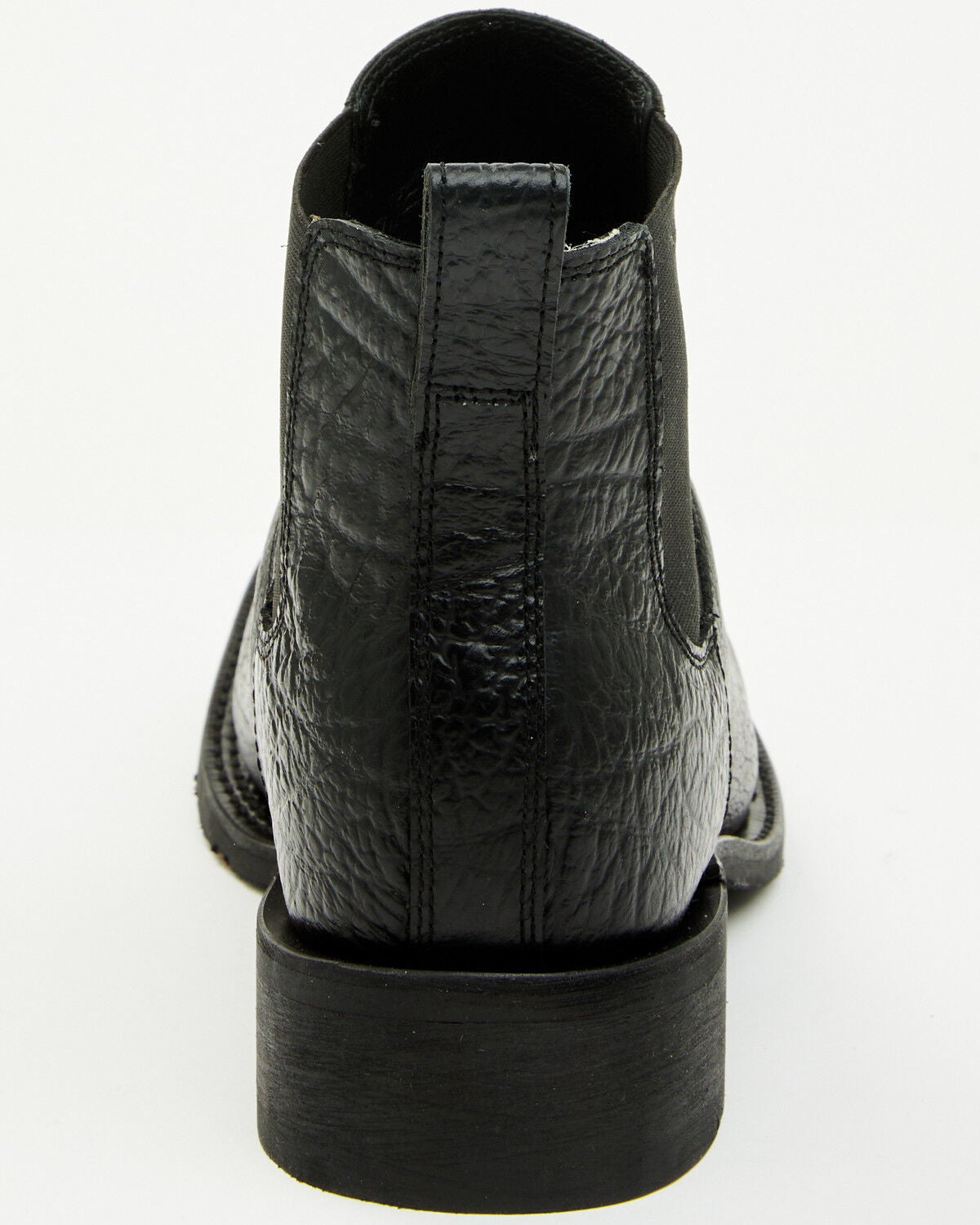 Image #5 - Laredo Men's Devin Chelsea Boots - Broad Square Toe, Black, hi-res