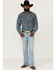 Image #1 - Cody James Men's Omaha Slim Bootcut Jeans , Light Wash, hi-res