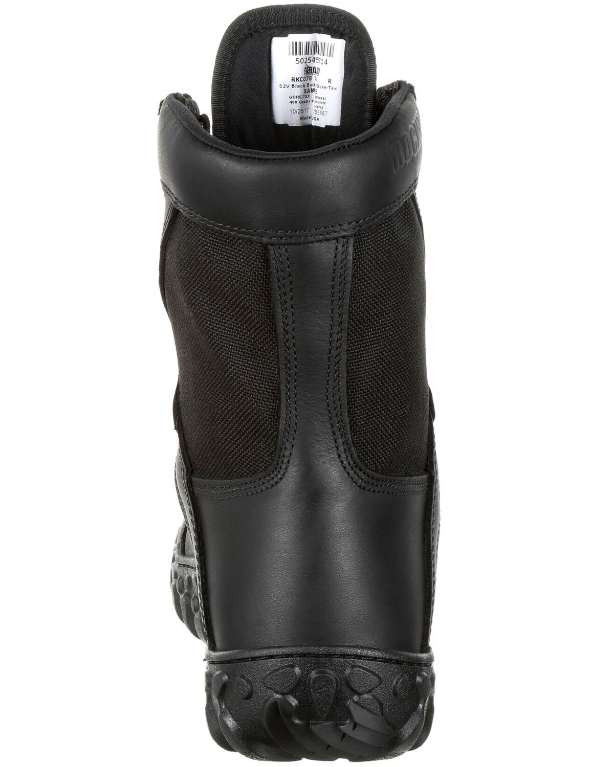 Image #4 - Rocky Men's Waterproof Insulated Tactical Military Boots - Soft Toe, Black, hi-res