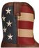 Image #2 - Durango Boys' American Flag Western Boots - Square Toe, Brown, hi-res