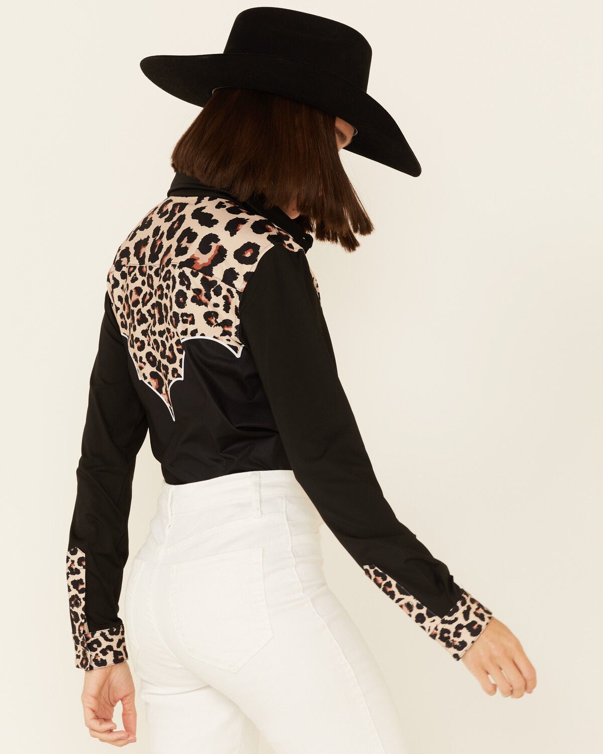 cheetah print rodeo shirt