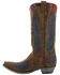 Image #3 - Old Gringo Women's Eagle Western Boots - Snip Toe, Blue/red, hi-res