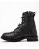Image #3 - Milwaukee Leather Men's Buckled Lace-Up Boots - Round Toe , Black, hi-res